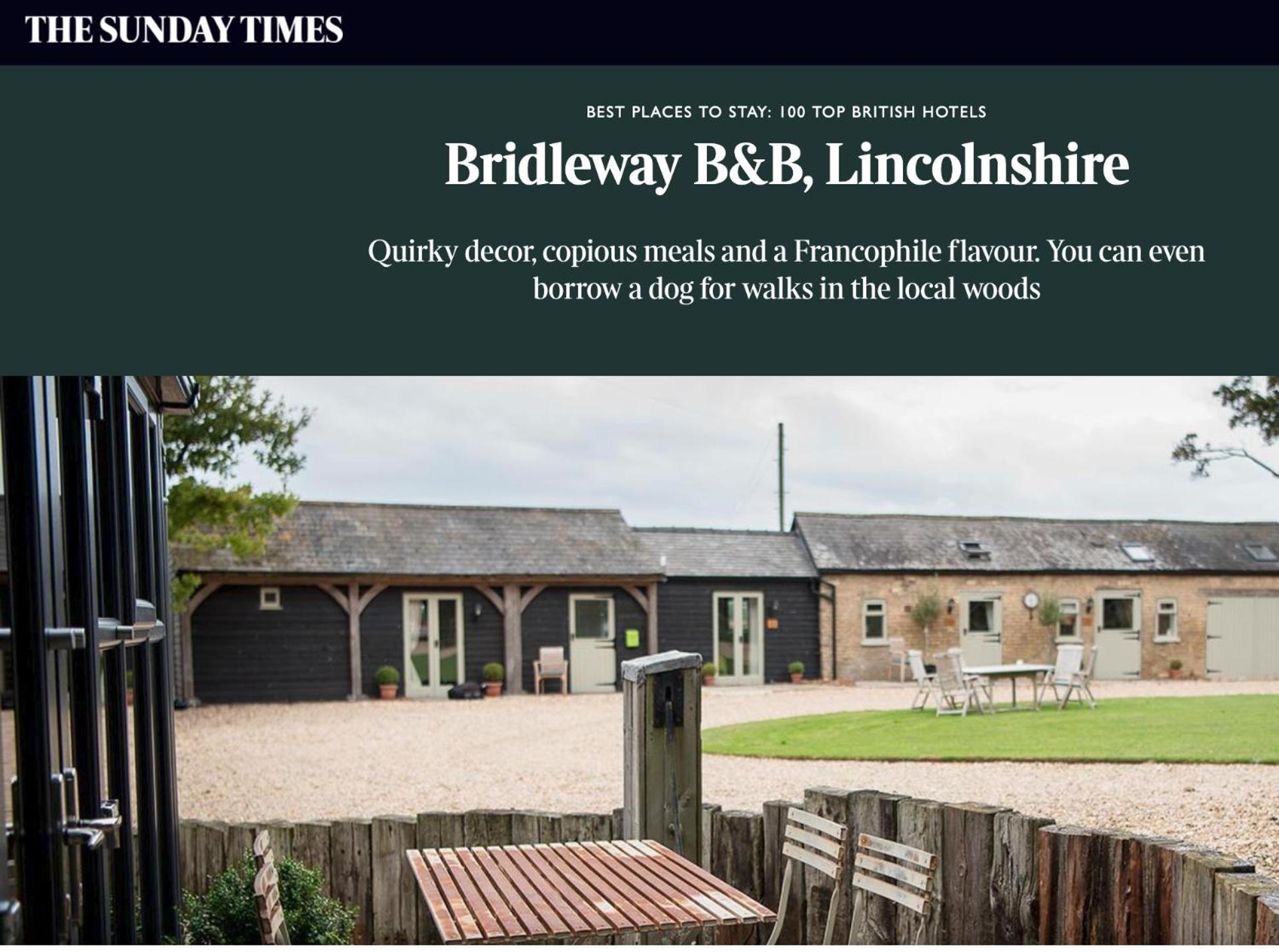 Bridleway Bed & Breakfast Hackthorn Eksteriør bilde